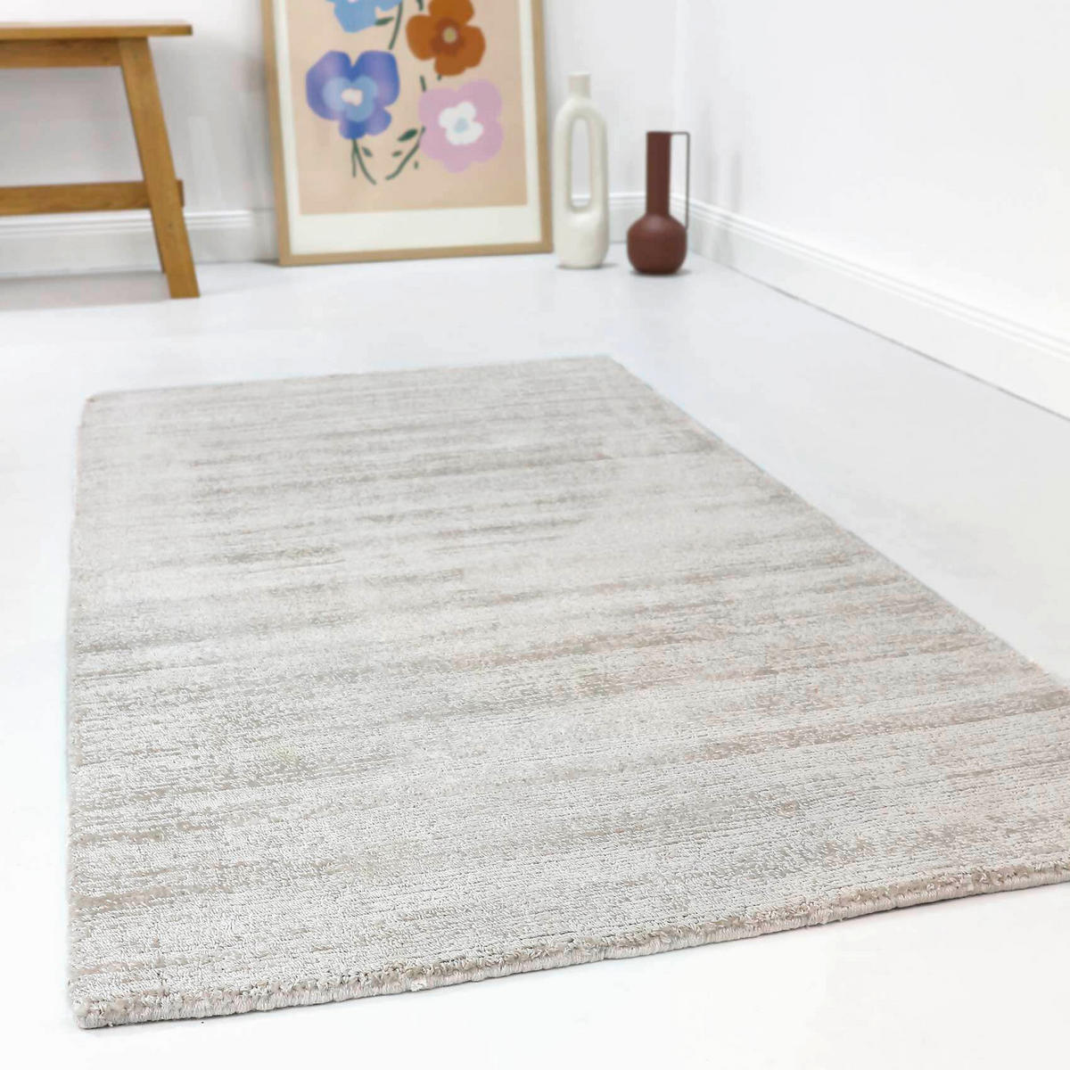 LÄUFER 80/230 cm Gil  - Beige/Creme, KONVENTIONELL, Textil (80/230cm) - Esprit