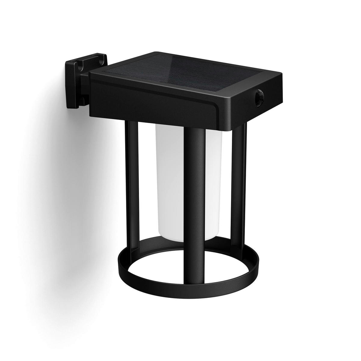 SOLARLEUCHTE 14/20.5/19 cm   - Schwarz, KONVENTIONELL, Kunststoff (14/20.5/19cm) - Philips