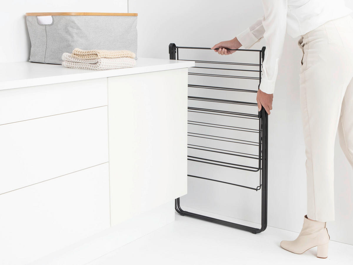 STALAK ZA SUŠENJE RUBLJA - crna, Basics, metal (59.2/98.4/5cm) - Brabantia
