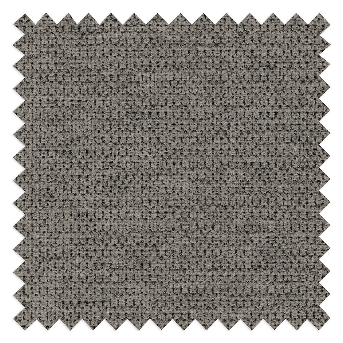 ECKSOFA TORINO Graphitfarben Chenille Bettkasten, Kopfteilverstellung  - Schwarzchrom/Graphitfarben, Design, Textil/Metall (247/173cm) - Livetastic