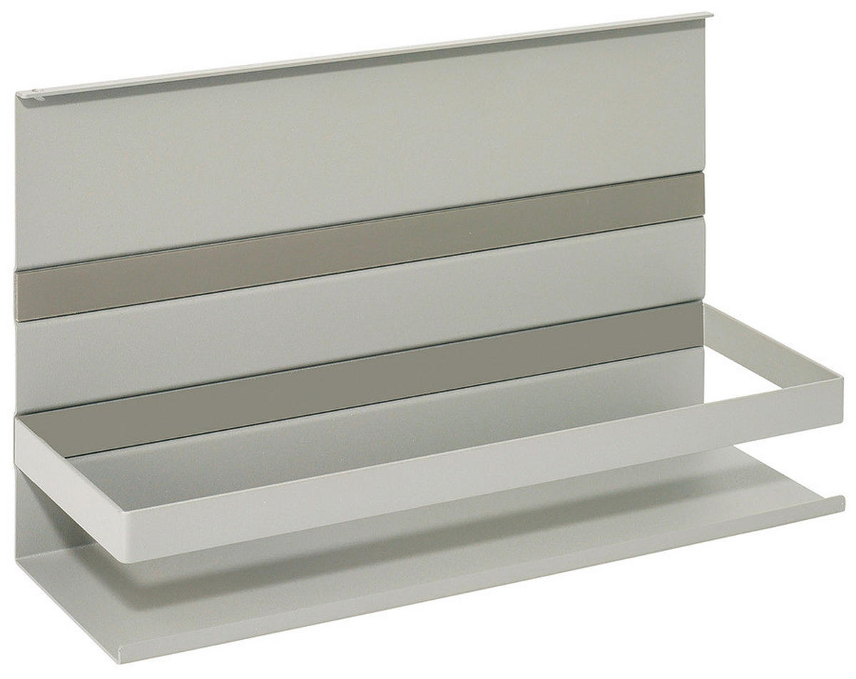 UNIVERSALABLAGE  - Grau, Basics, Metall (35/20/11cm) - HKT