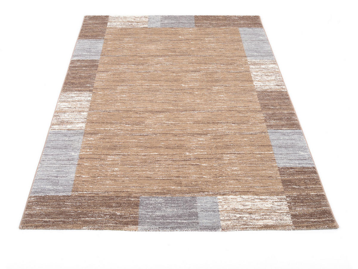 WEBTEPPICH Braun, Beige  - Beige/Braun, Design, Textil (200/250cm) - Novel