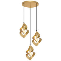 HÄNGELEUCHTE 41/120 cm   - Goldfarben, Design, Metall (41/120cm) - Collet's Monde