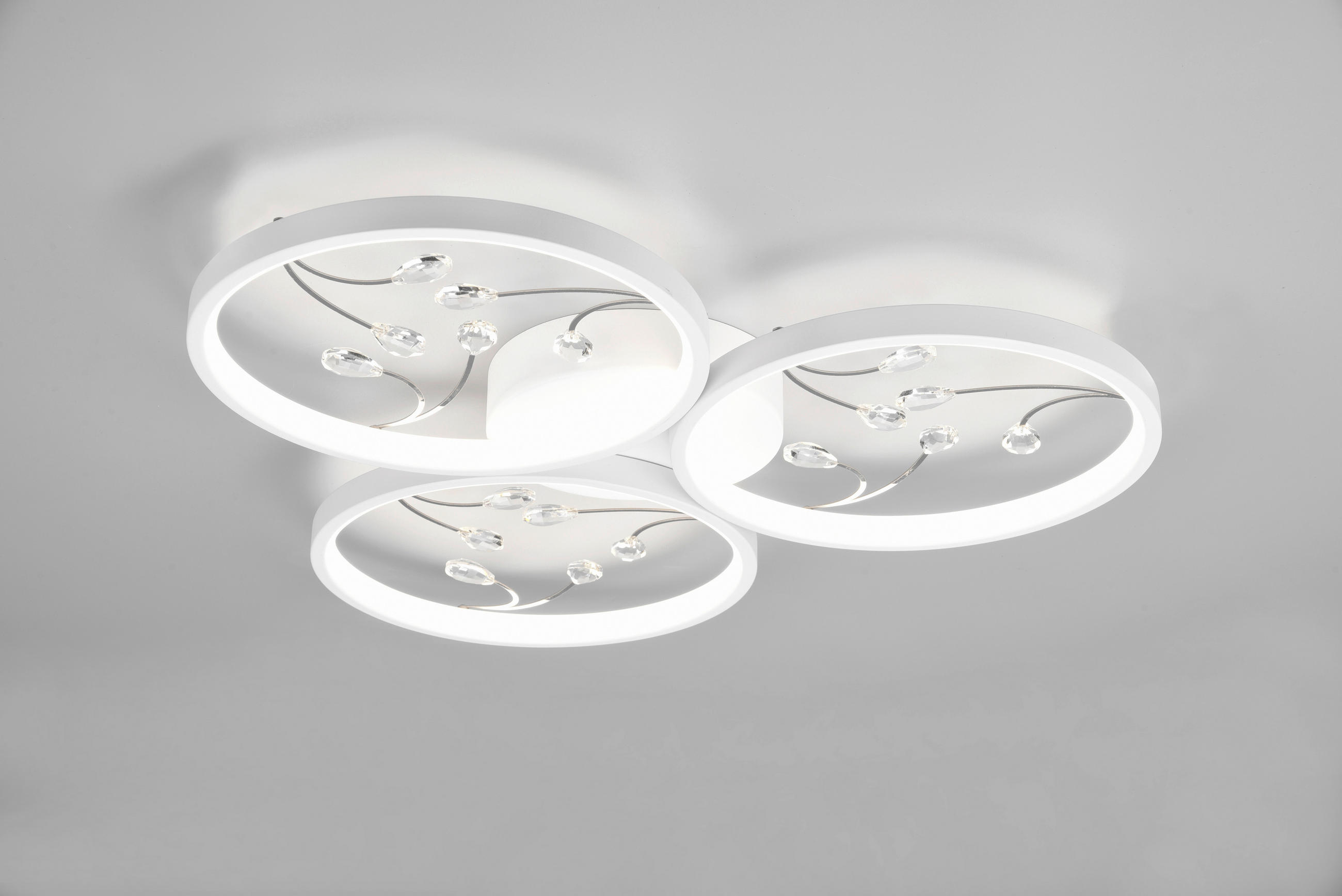 LED-DECKENLEUCHTE  62/6 cm    - Weiss, Design, Metall (62/6cm) - Trio Leuchten