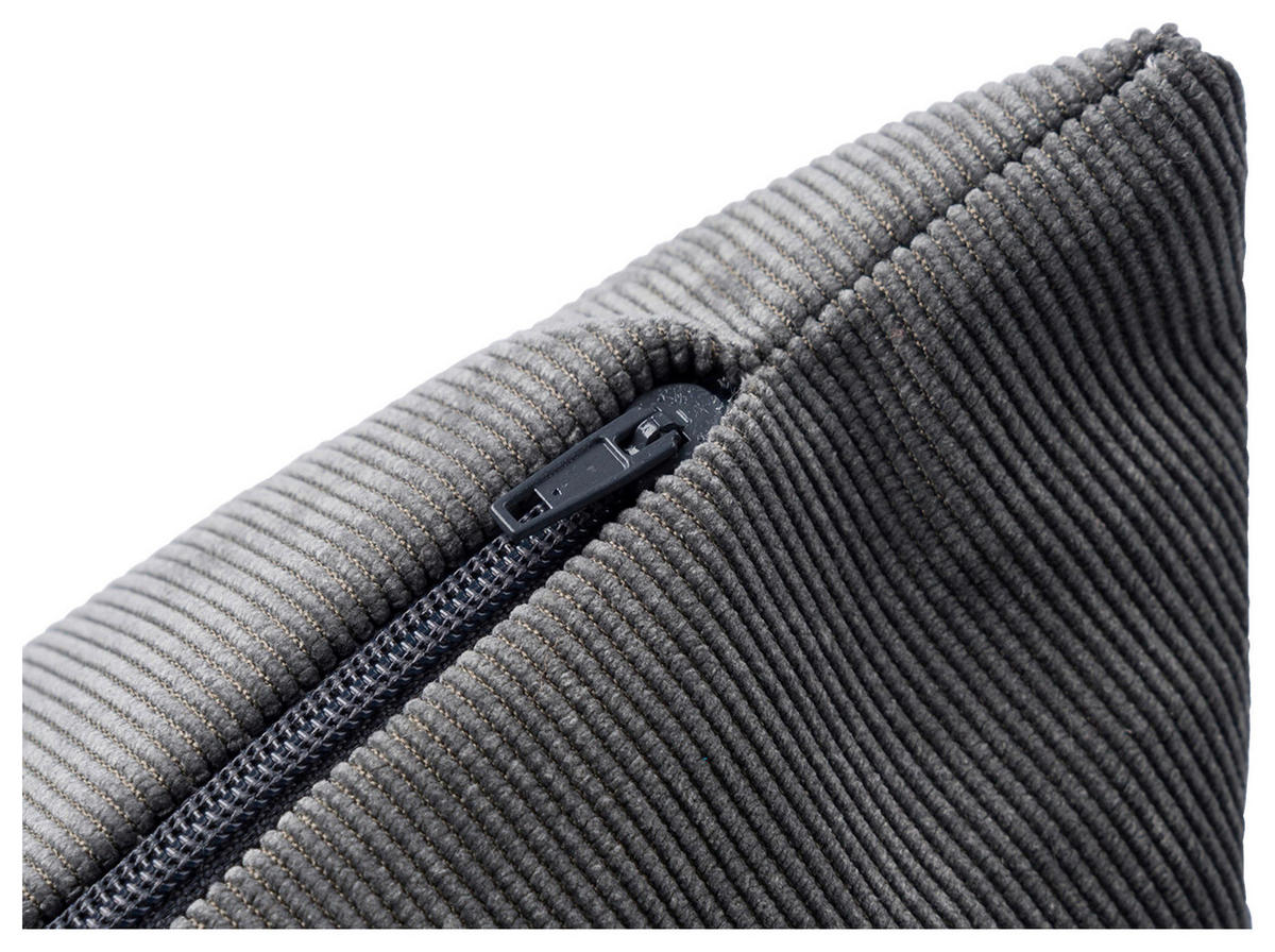 DEKORAČNÝ VANKÚŠ 50/50 cm - svetlosivá, Basics, textil (50/50cm) - Novel