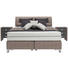 BOXSPRINGBETT 160/200 cm in Beige - Chromfarben/Beige, KONVENTIONELL, Holz/Holzwerkstoff (160/200cm) - Dieter Knoll BOXSPRINGBETT 160/200 cm in Beige - Chromfarben/Beige, KONVENTIONELL, Holz/Holzwerkstoff (160/200cm) - Dieter Knoll