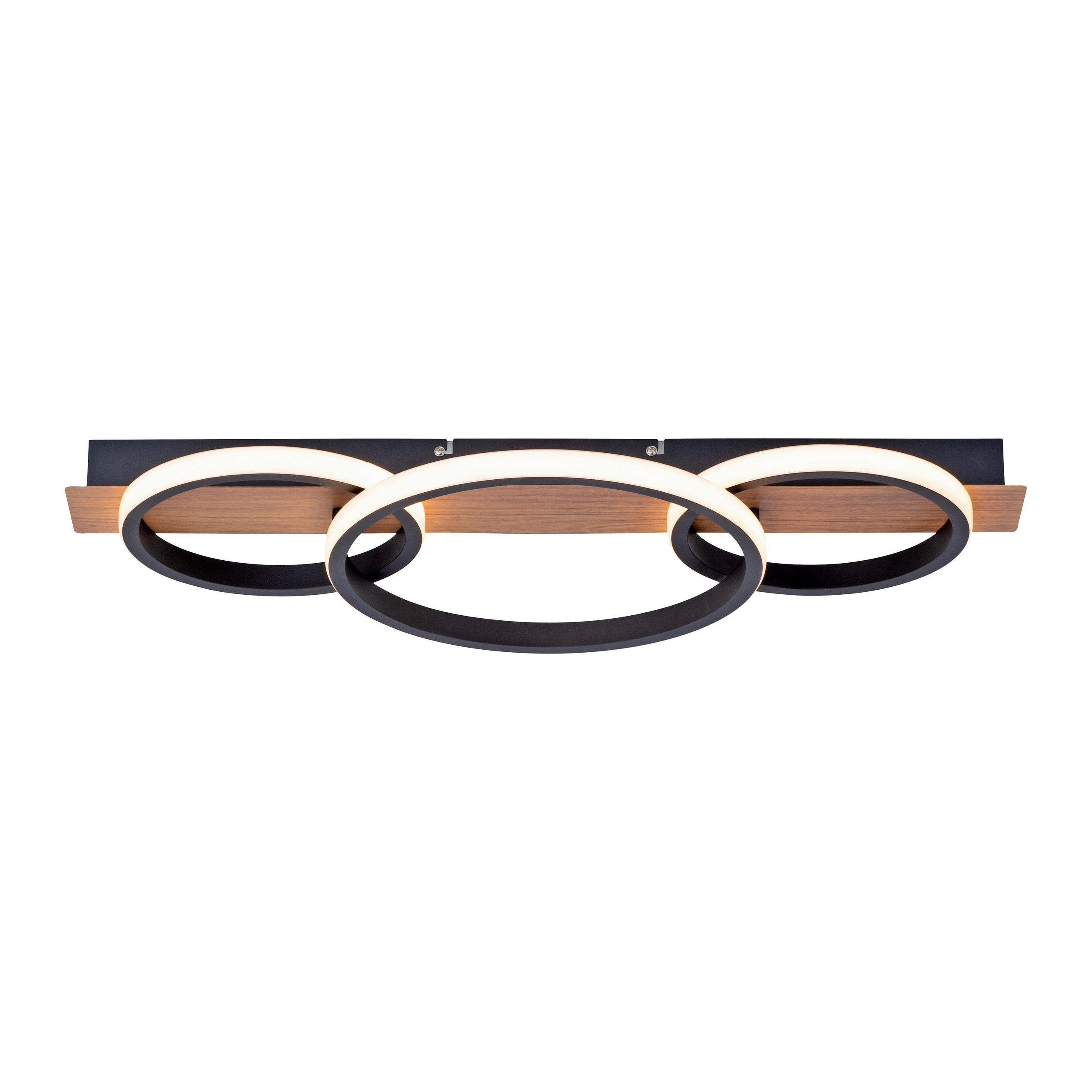 PLAFONIERĂ CU LED - Natur, plastic/metal (68/30/8cm)