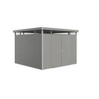 GERÄTEHAUS 314,3/221/314,3 cm  - Anthrazit, Basics, Metall (314,3/221/314,3cm) - Biohort