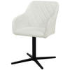 ŽIDLE S PODRUČKAMI, železo, vzhled lnu, béžová - černá/béžová, Moderní, kov/dřevo (54/84/61cm) - Livetastic