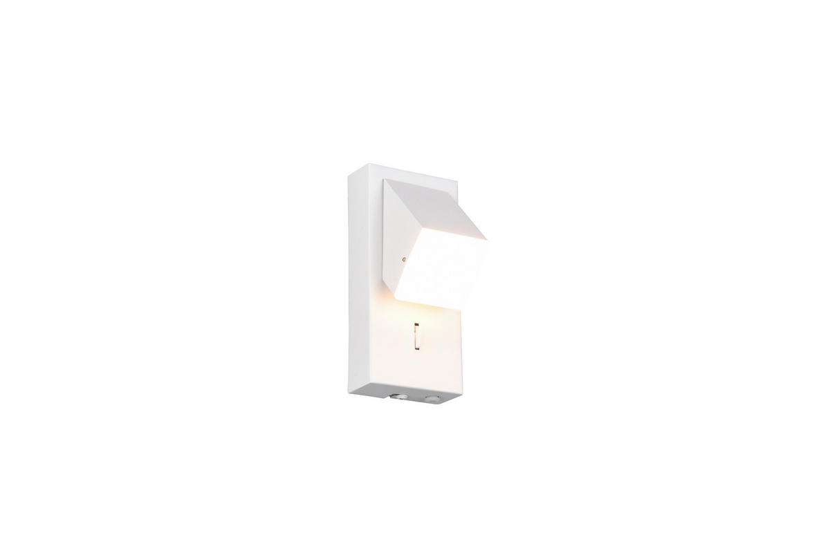 LED-WANDLEUCHTE - Weiss, Design, Metall (15/7/8,5cm) - Trio Leuchten