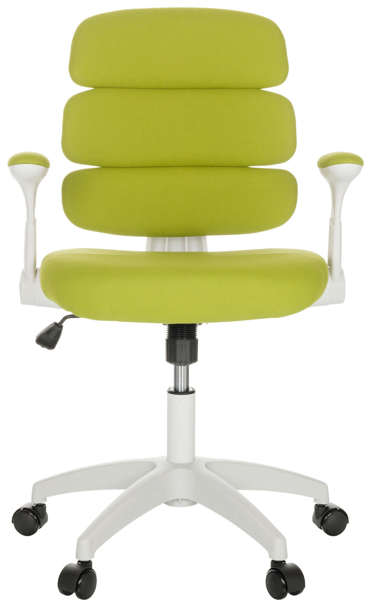 MLADINSKI VRTLJIVI STOL tekstil zelena  - bela/zelena, Basics, umetna masa/tekstil (62/86-97/62cm) - MID.YOU