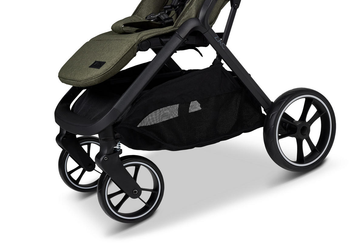 BUGGY Zac  - Schwarz/Olivgrün, Basics, Textil (80/55/102cm) - Moon