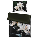 WENDEBETTWÄSCHE MARIE Satin 140/200 cm  - Schwarz/Weiß, KONVENTIONELL, Textil (140/200cm) - Esposa