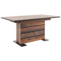 ESSTISCH Braun rechteckig  ausziehbar  - Braun, KONVENTIONELL, Holzwerkstoff (160/90/75cm) - MID.YOU