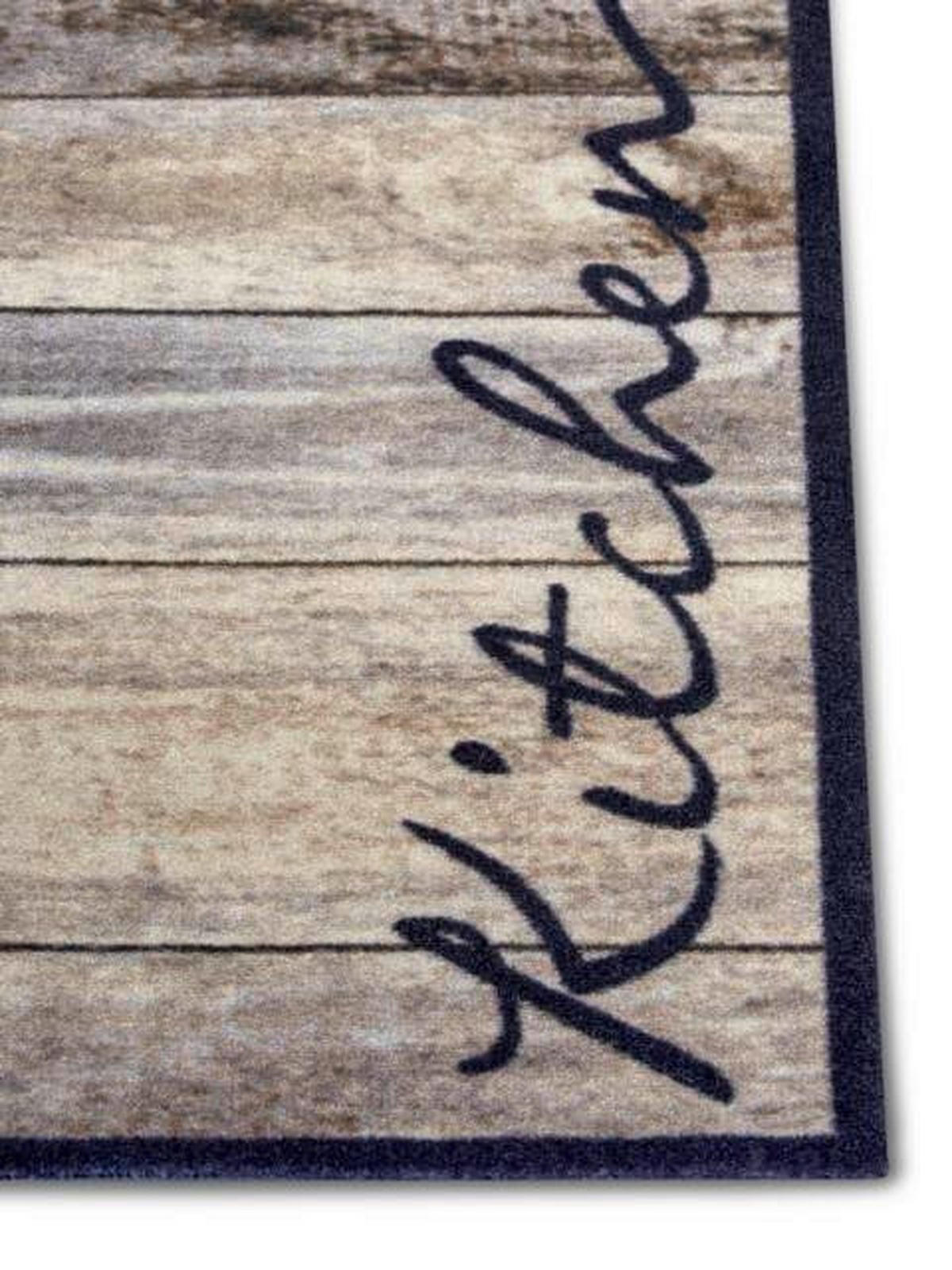 Küchenläufer in Braun/Taupe (r 50/150 cm Cook & Clean Taupe, Braun  - Taupe/Braun, Design, Kunststoff/Textil (50/150cm) - Hanse Home