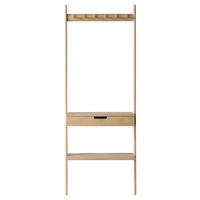GARDEROBENPANEEL  in 70/180/35 cm  - Naturfarben, Design, Holz (70/180/35cm) - MID.YOU