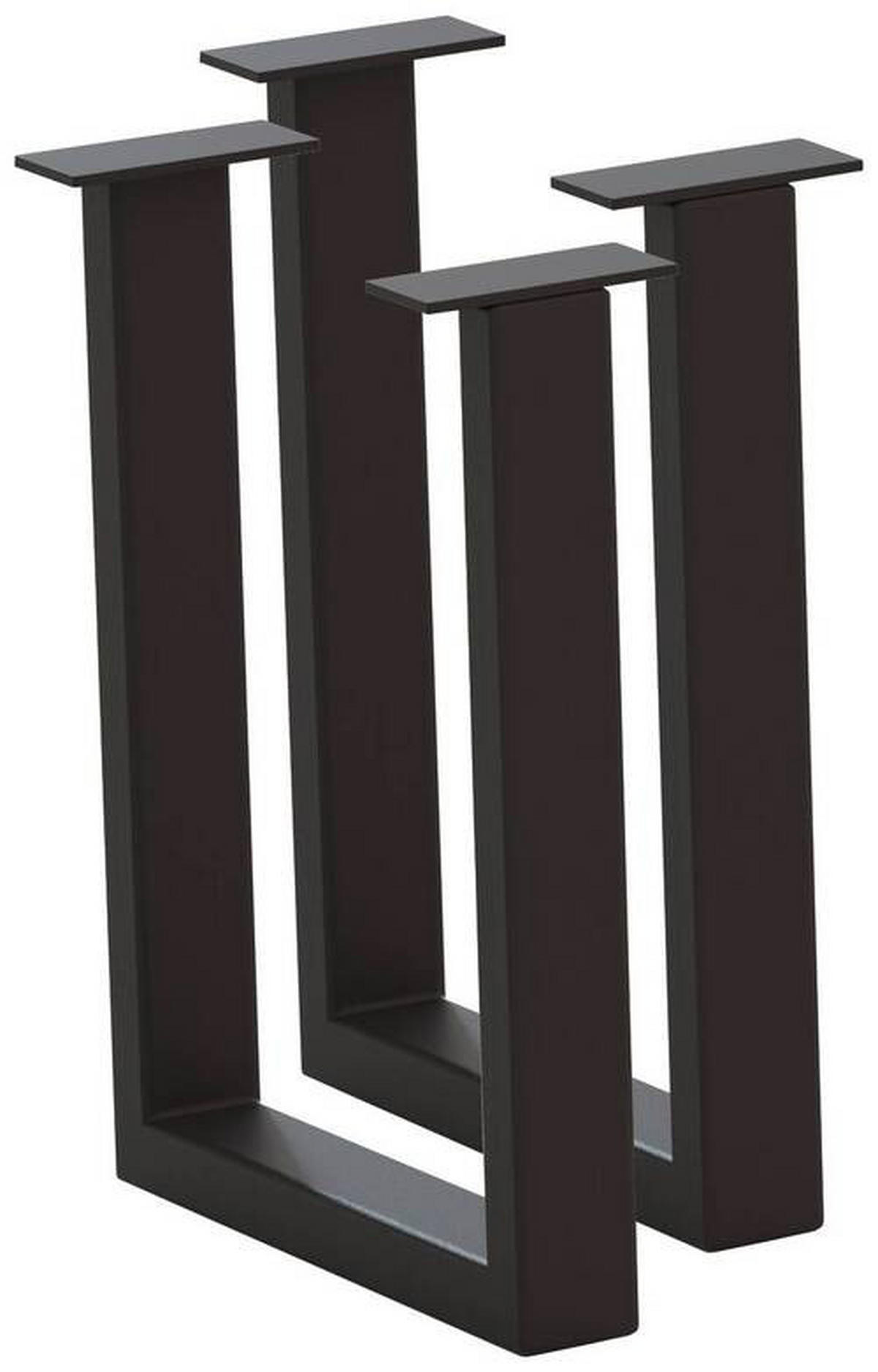 BANKGESTELL in  - Anthrazit, Design, Metall (6/45/32cm) - Waldwelt