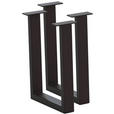 BANKGESTELL 6/45/32 cm  - Anthrazit, Design, Metall (6/45/32cm) - Waldwelt