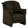 FAUTEUIL in Mikrofaser Grün  - Beige/Alufarben, Konventionell, Textil/Metall (90/100/89cm) - Beldomo Comfort