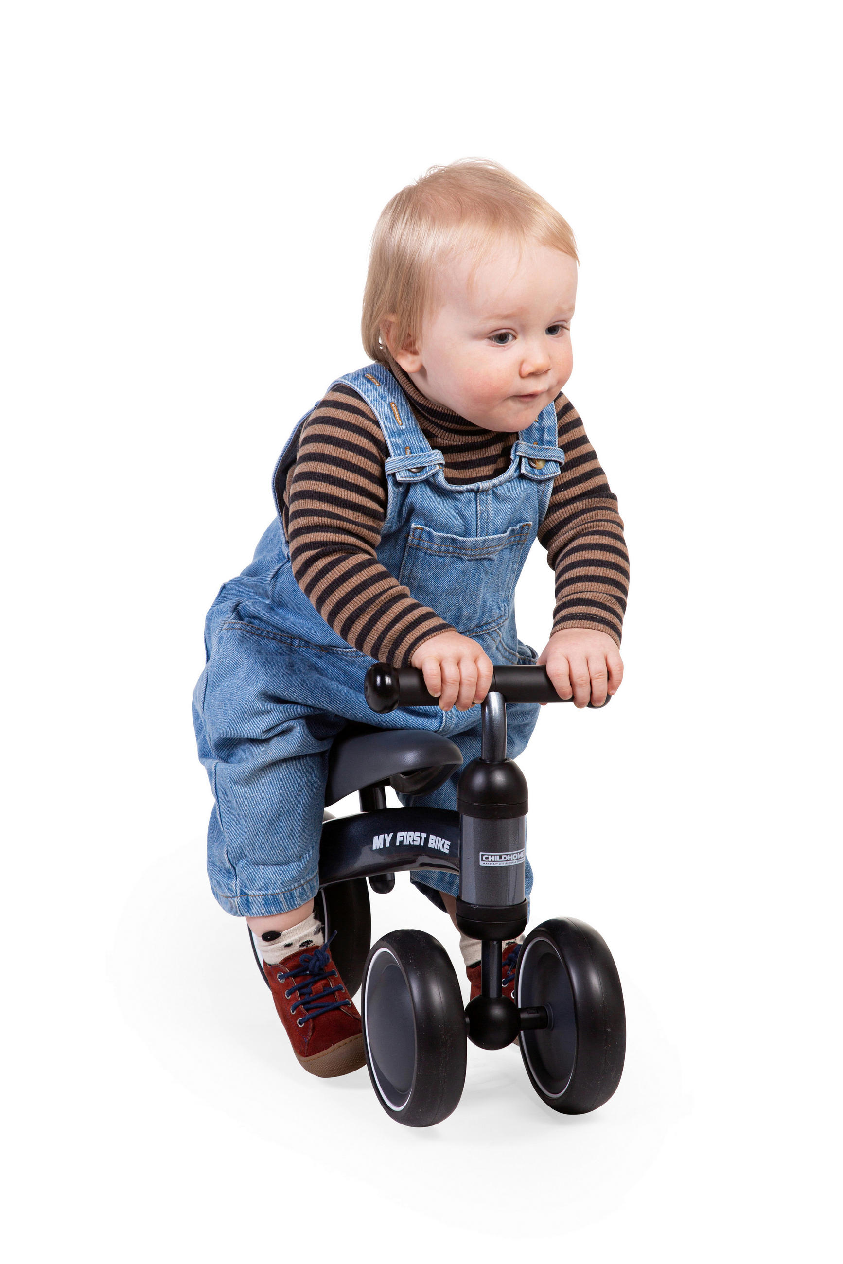 LAUFRAD My First Bike  - Grau, Basics, Kunststoff/Metall (20/35/49cm) - Childhome