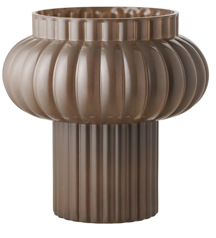VASE Vase 27 cm  - Braun, Basics, Glas (27/27,5cm)