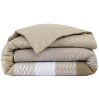 POVLEČENÍ béžová hnědá 140/200 cm - béžová hnědá, Design, textil (140/200cm) - Hugo Boss