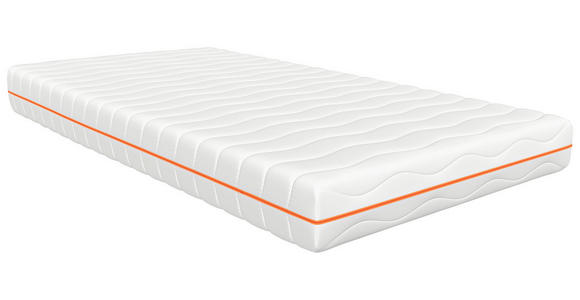 WENDEMATRATZE 80/200 cm Höhe ca. 14 cm - Weiß, Basics, Textil (80/200cm) - Xora