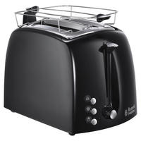 TOASTER  - Schwarz, Basics, Kunststoff/Metall (18,2/22,1/29,5cm) - Russel Hobbs