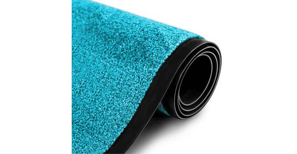 SCHMUTZFANGMATTE 40/60 cm Türkis - Türkis, KONVENTIONELL, Kunststoff/Textil (40/60cm) - Esposa