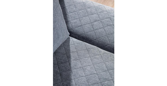 SCHLAFSOFA Armteil verstellbar Mikrofaser Anthrazit  - Chromfarben/Anthrazit, Design, Textil (194/73/91cm) - Xora