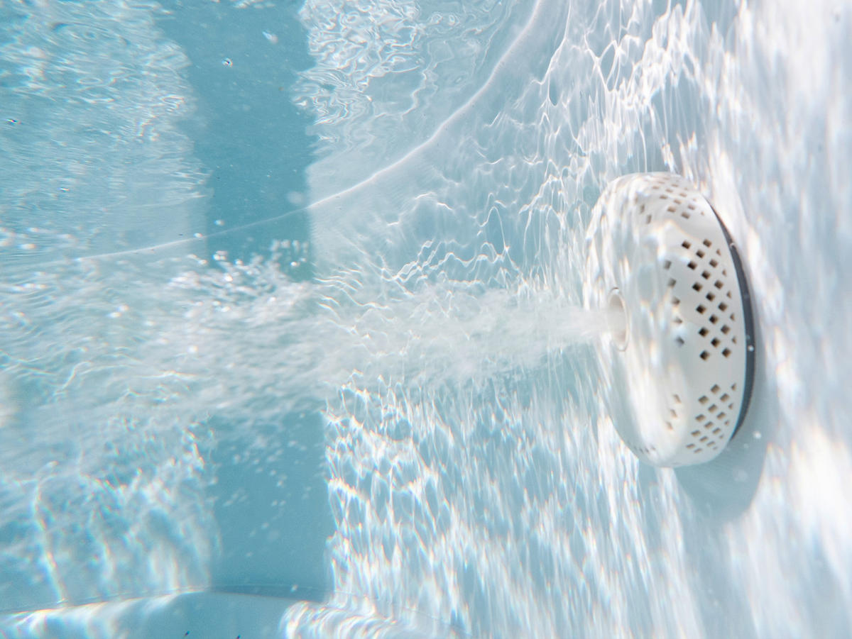 WHIRLPOOL MSPA COCOON 180/65 cm  - Hellbraun, KONVENTIONELL, Kunststoff (180/65cm)