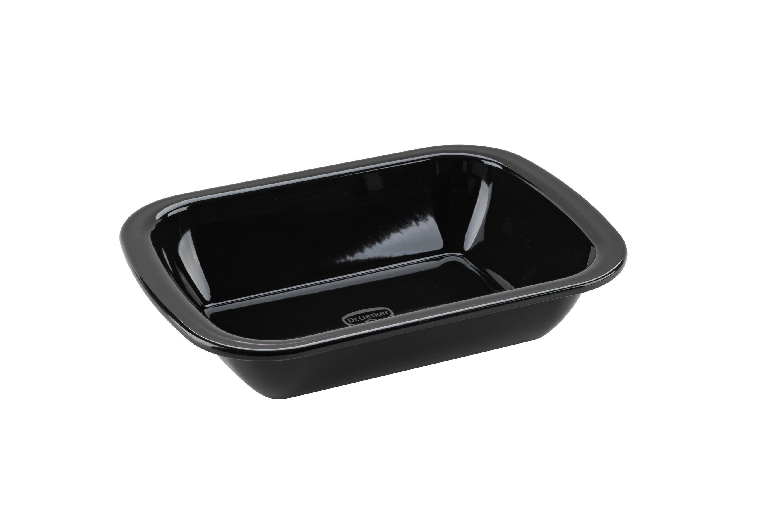 AUFLAUFFORM Metall  - Schwarz, KONVENTIONELL, Metall (28/6/21cm) - Dr.Oetker