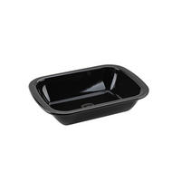 AUFLAUFFORM Metall  - Schwarz, KONVENTIONELL, Metall (28/6/21cm) - Dr.Oetker
