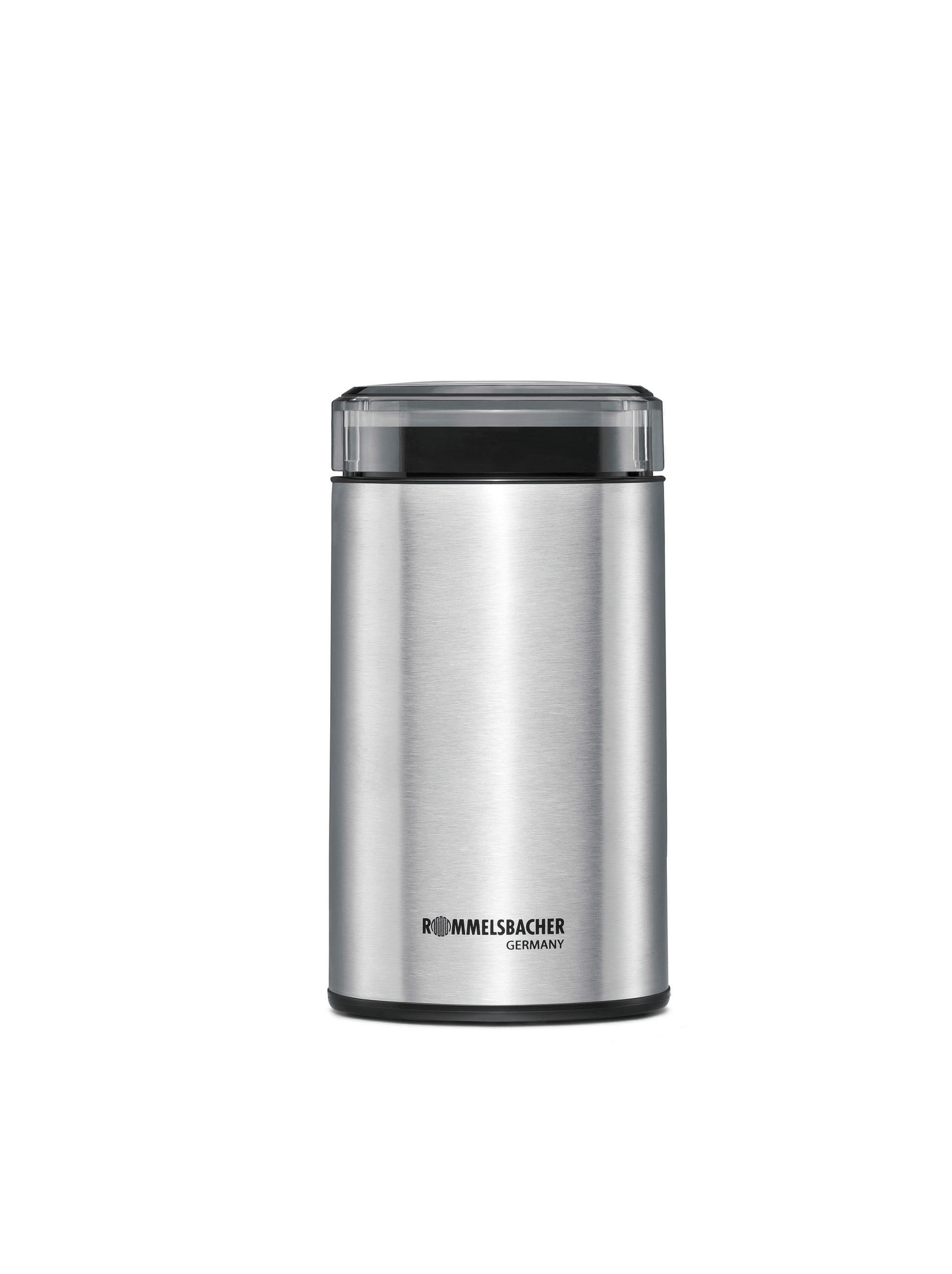 KAFFEEMÜHLE  - Edelstahlfarben, Basics, Metall (9.5/18.5/9.5cm) - Rommelsbacher