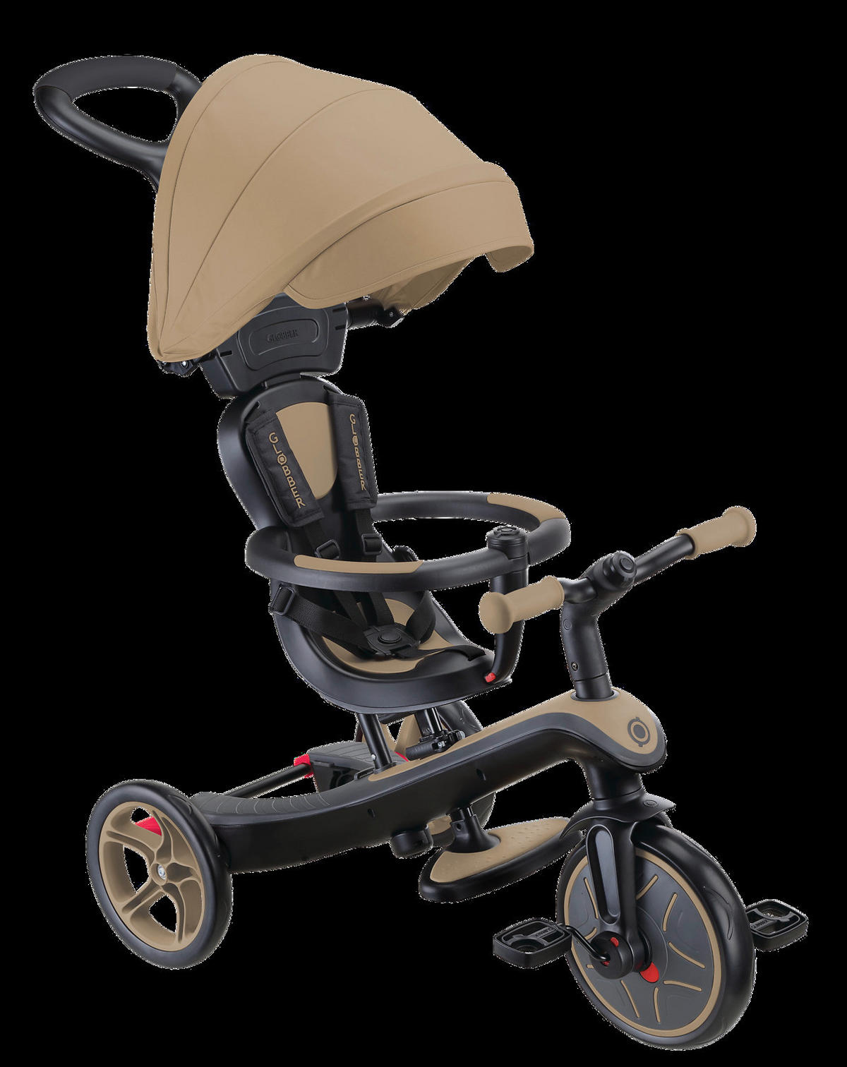 DREIRAD EXPLORER TRIKE 4in1  - Sandfarben, Basics, Kunststoff (95/47/97,5cm) - GLOBBER