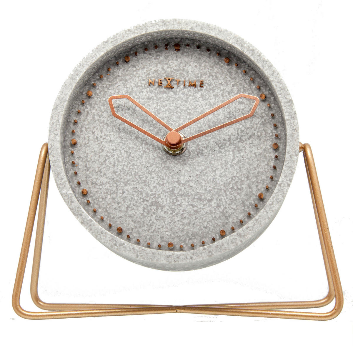 TISCHUHR 17/15,5/5,5 cm   - Grau, Basics, Naturmaterialien (17/15,5/5,5cm)
