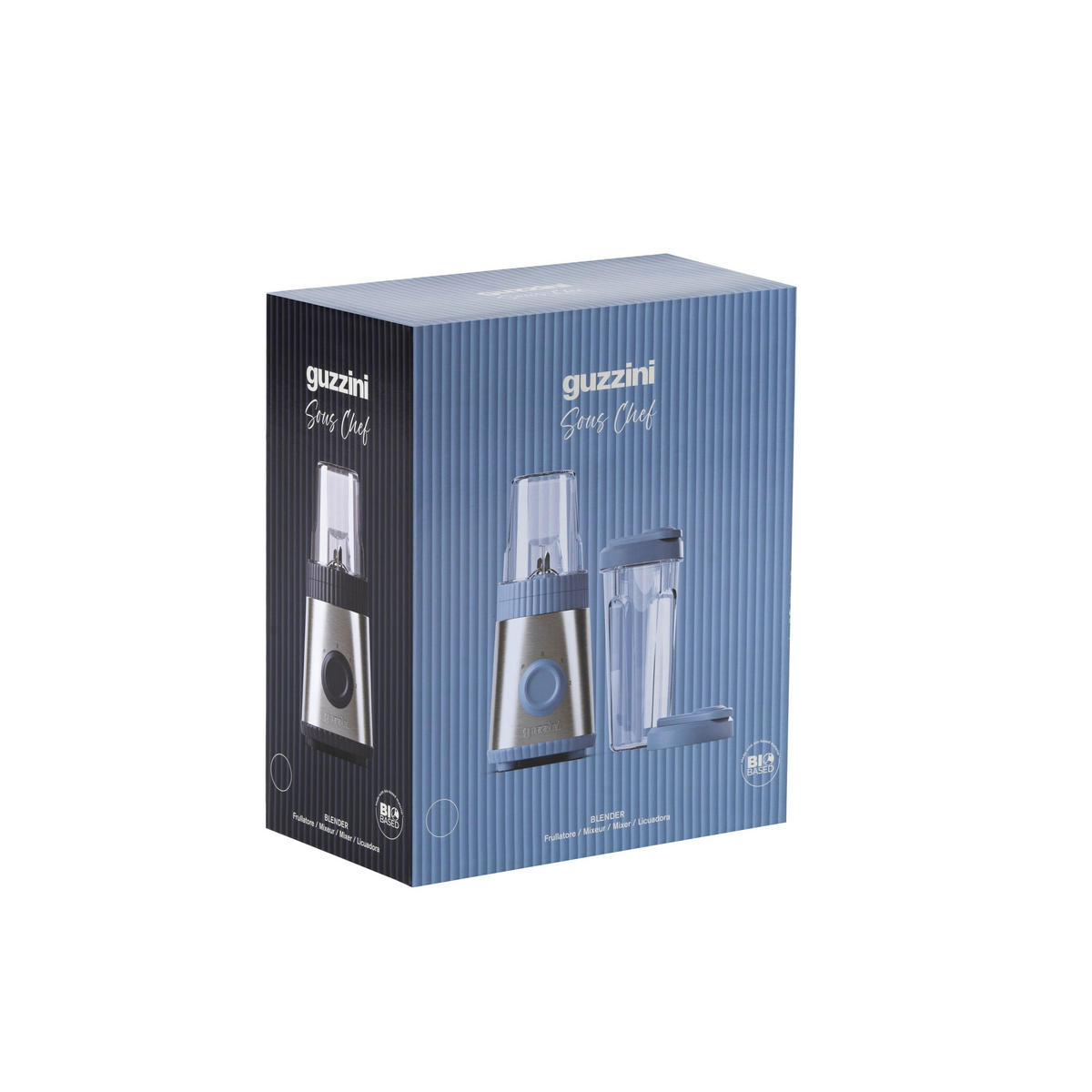 STANDMIXER ON THE GO  - Pastellblau, Basics, Kunststoff (300ml) - GUZZINI