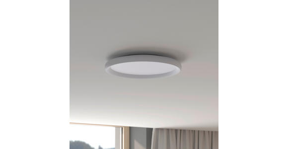 LED-DECKENLEUCHTE 30/3,5 cm   - Weiß, Basics, Kunststoff (30/3,5cm) - Novel