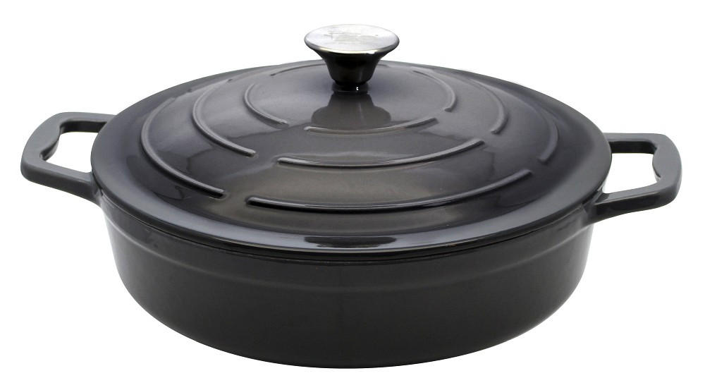 SERVIERPFANNE 28 cm  - KONVENTIONELL, Metall (28cm) - ELO