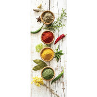 LEINWANDBILD Essen & Trinken  - Multicolor, Natur, Holz/Papier (30/80cm) - Euroart