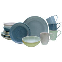 KOMBISERVICE Multicolor 16-teilig 4 Personen  - Multicolor, MODERN, Keramik - Creatable