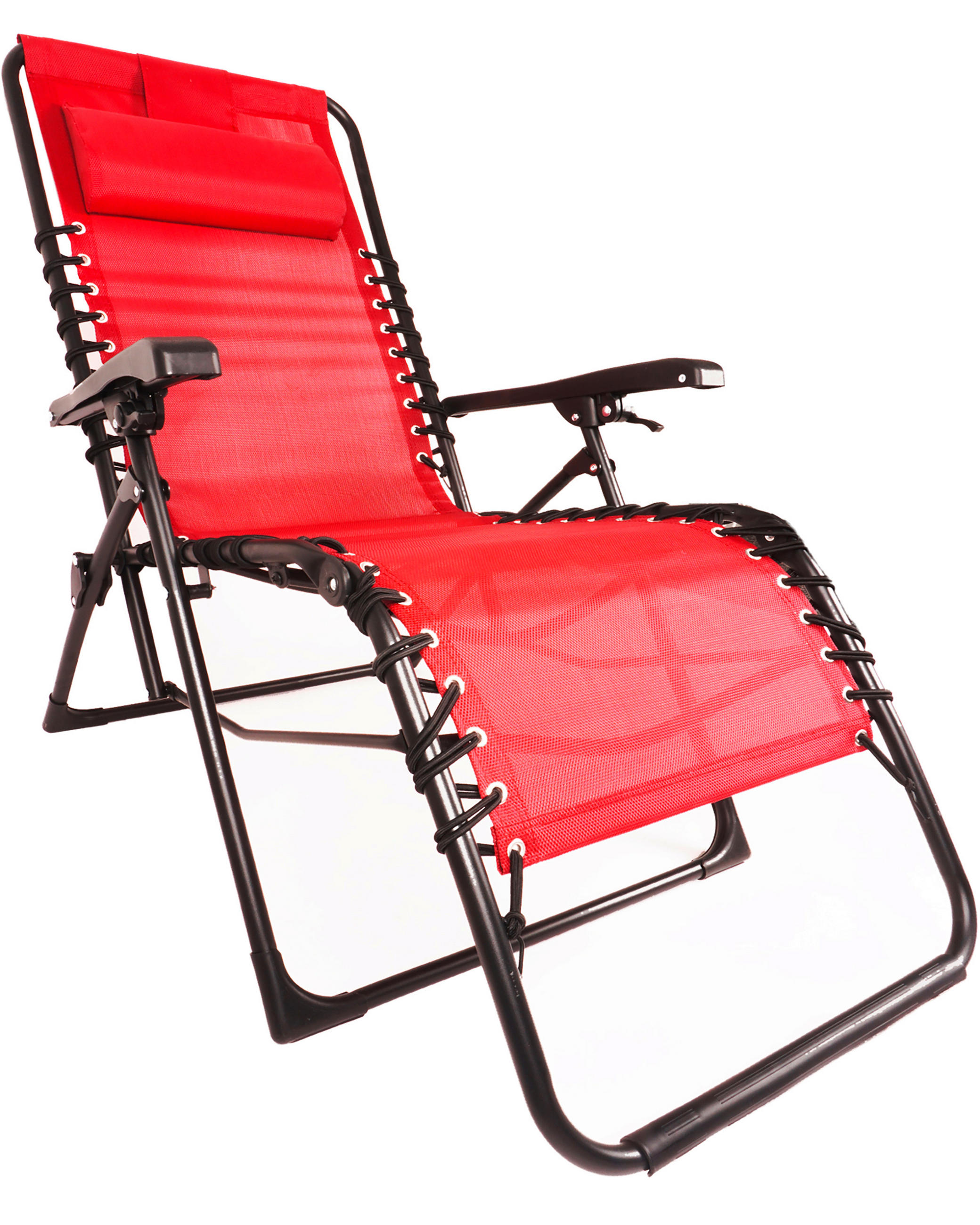 XXXLutz Bäderliege Rot, Schwarz 84x109x65 cm