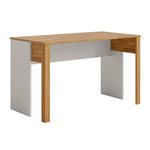 SCHREIBTISCH 100/65/73 cm  in Grau, Eichefarben  - Eichefarben/Grau, KONVENTIONELL, Holz/Holzwerkstoff (100/65/73cm) - Cantus