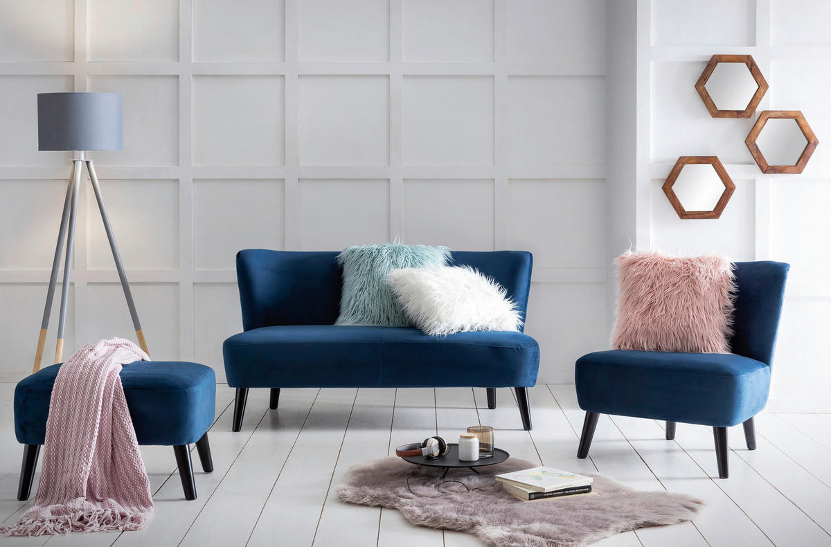 SPIEGEL 35/35/4 cm  - Naturfarben, Design, Glas/Holz (35/35/4cm) - MID.YOU