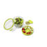 SALATSET - Klar/Grün, KONVENTIONELL, Kunststoff (1,1l) - Emsa SALATSET - Klar/Grün, KONVENTIONELL, Kunststoff (1,1l) - Emsa