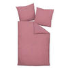 WENDEBETTWÄSCHE Giorgio Makosatin 135/200 cm  - Weiß/Dunkelrot, KONVENTIONELL, Textil (135/200cm) - Janine