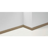 SOCKELLEISTE - Eichefarben/Dunkelbraun, Basics, Holz (220/1,6/5,0cm) - Parador