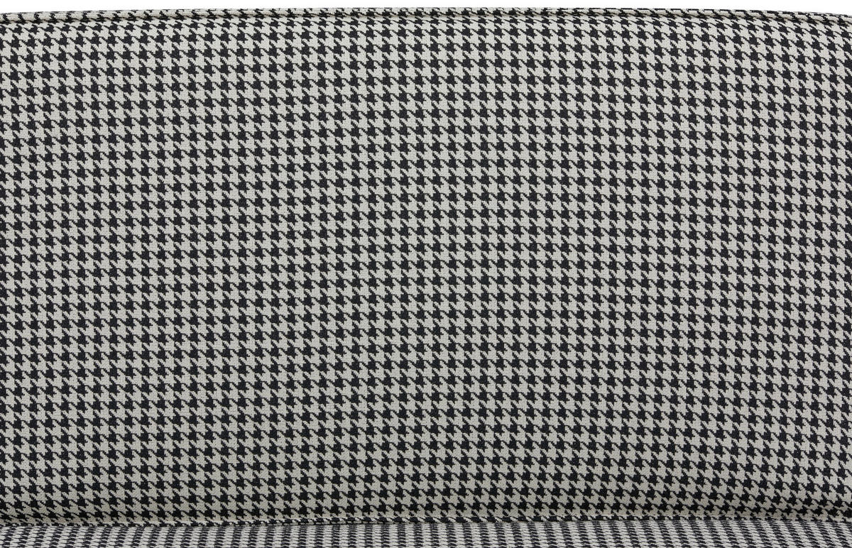 SCHLAFSESSEL Jacquard Weiß, Schwarz    - Schwarz/Weiß, MODERN, Textil (74/61,5/80cm) - MID.YOU
