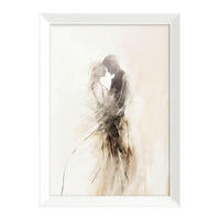DRUCKGRAFIK  - Beige/Weiß, Basics, Holz/Papier (75/56/3cm)