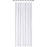 ZAVESA SA PETLJAMA ZA KAČENJE bela - bela, Dizajnerski, tekstil (135/245cm) - Boxxx